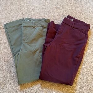 Old Navy Olive Pixie Pants